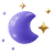 Icone lune 3D